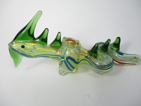 Pipa Dragon De Vidrio Artesanal
